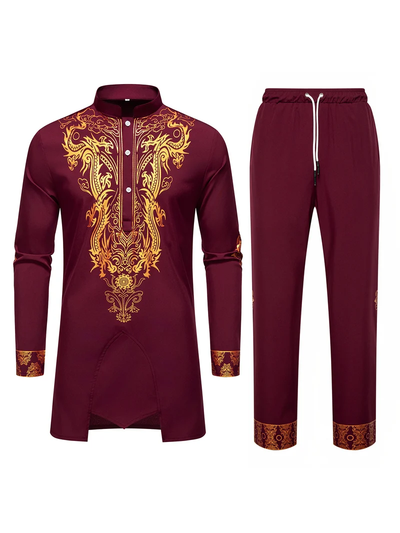 Herren Tunika- und Freizeithosen-Set Nord Taschen