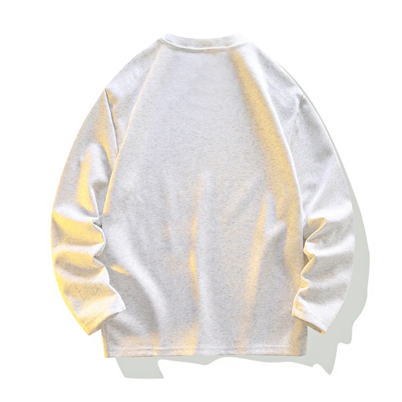 Unisex Oversize Langarm-Sweatshirt mit Raglannähten und Rundhalsausschnitt Nord Taschen