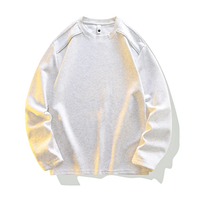 Unisex Oversize Langarm-Sweatshirt mit Raglannähten und Rundhalsausschnitt Nord Taschen