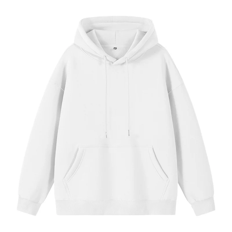 Unisex Oversize-Kapuzenpullover mit Kängurutasche und überschnittener Schulter Nord Taschen