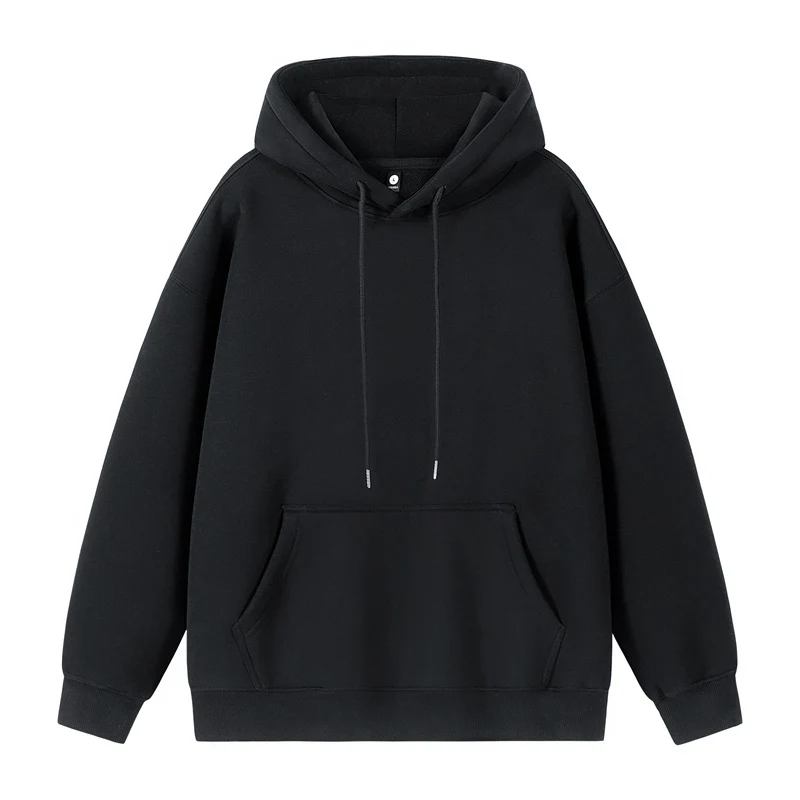 Unisex Oversize-Kapuzenpullover mit Kängurutasche und überschnittener Schulter Nord Taschen