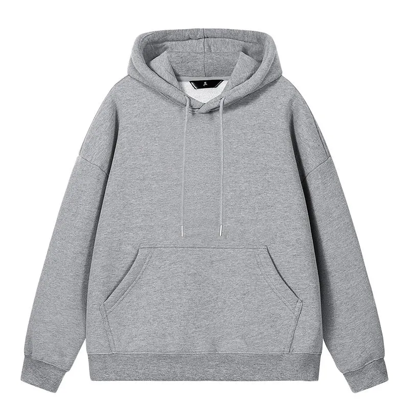 Unisex Oversize-Kapuzenpullover mit Kängurutasche und überschnittener Schulter Nord Taschen