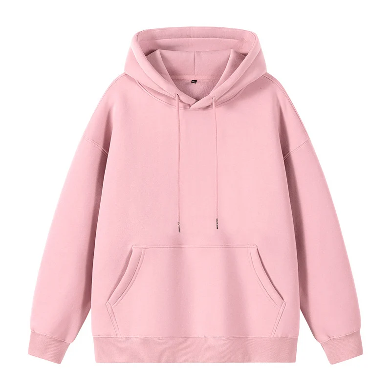 Unisex Oversize-Kapuzenpullover mit Kängurutasche und überschnittener Schulter Nord Taschen