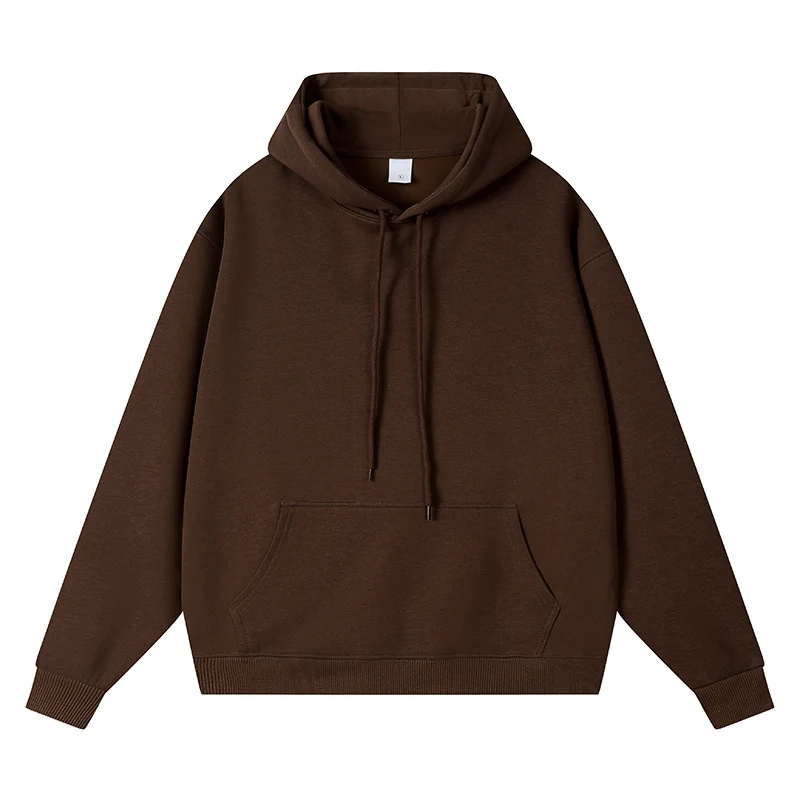 Unisex Oversize-Kapuzenpullover mit Kängurutasche und Rippbündchen Nord Taschen