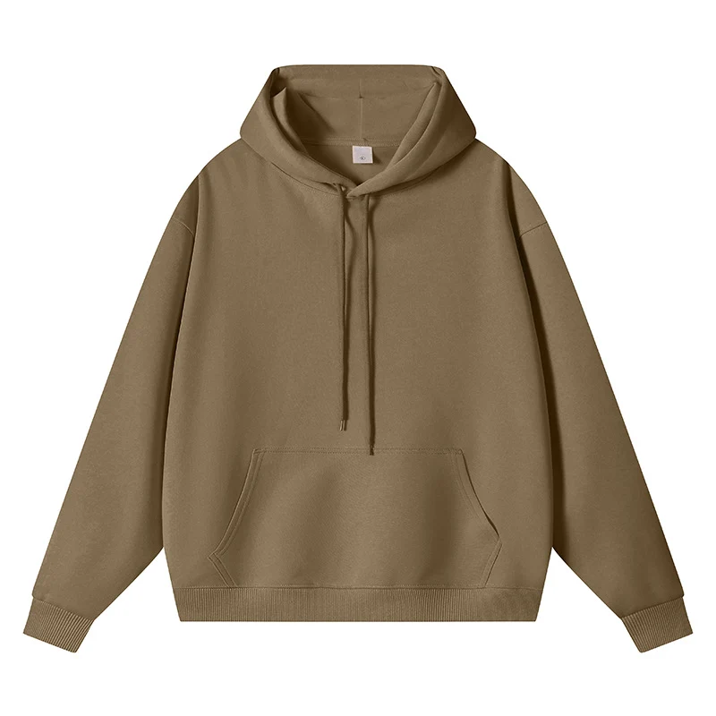 Unisex Oversize-Kapuzenpullover mit Kängurutasche und Rippbündchen Nord Taschen