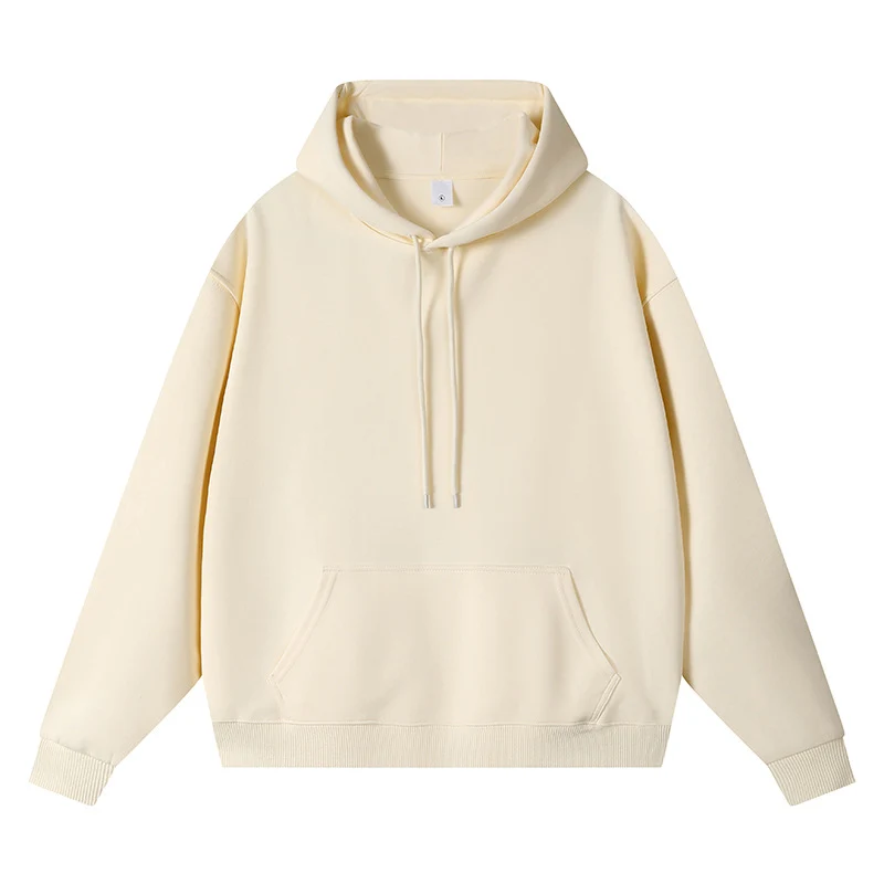 Unisex Oversize-Kapuzenpullover mit Kängurutasche und Rippbündchen Nord Taschen