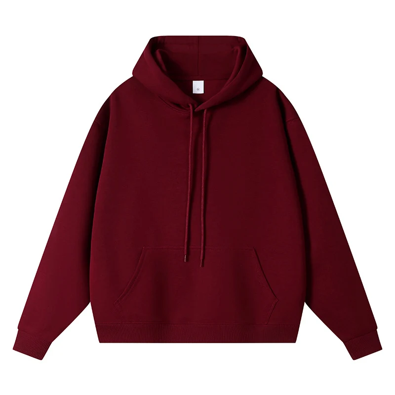 Unisex Oversize-Kapuzenpullover mit Kängurutasche und Rippbündchen Nord Taschen
