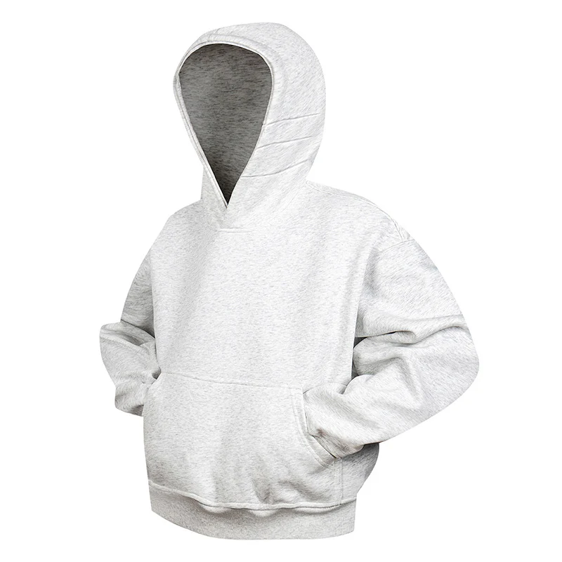 Unisex Oversize-Kapuzenpullover mit Kängurutasche und gerippten Bündchen Nord Taschen