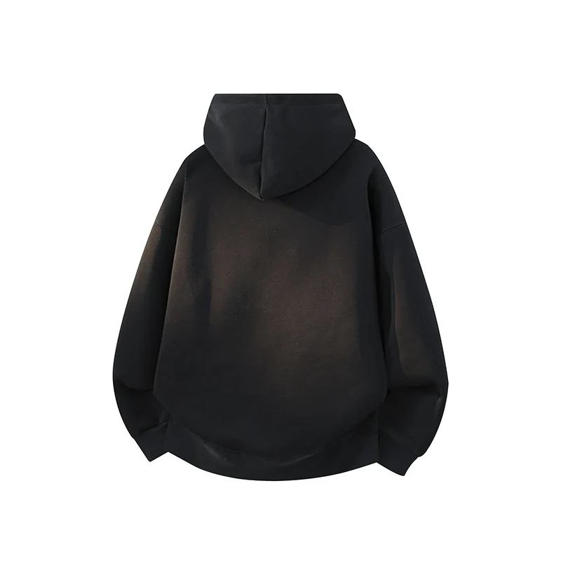 Unisex Oversize-Kapuzenpullover mit Kängurutasche, Raglanärmeln und gerippten Bündchen Nord Taschen