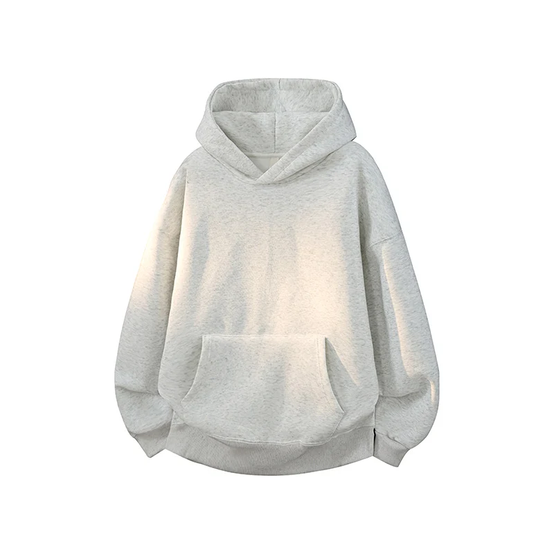 Unisex Oversize-Kapuzenpullover mit Kängurutasche, Raglanärmeln und gerippten Bündchen Nord Taschen