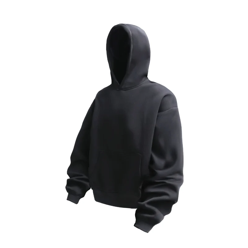 Unisex Oversize-Kapuzenpullover aus schwerer Fleecequalität mit Kängurutasche Nord Taschen