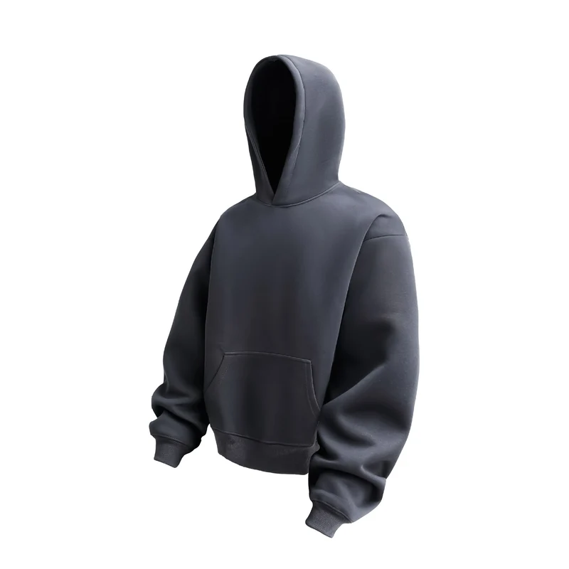 Unisex Oversize-Kapuzenpullover aus schwerer Fleecequalität mit Kängurutasche Nord Taschen