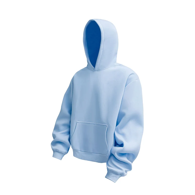 Unisex Oversize-Kapuzenpullover aus schwerer Fleecequalität mit Kängurutasche Nord Taschen