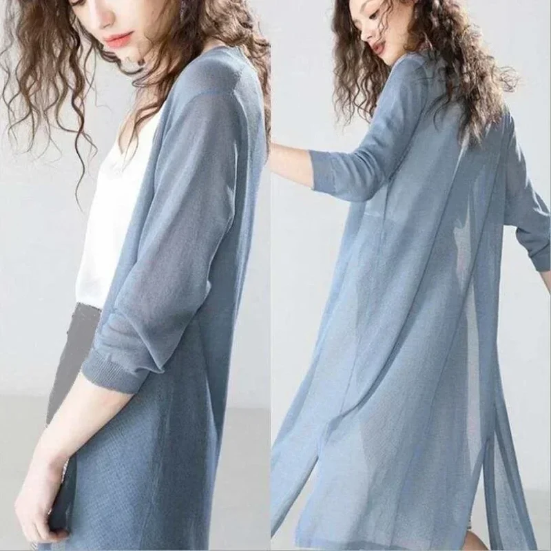 Leichter Langer Cardigan