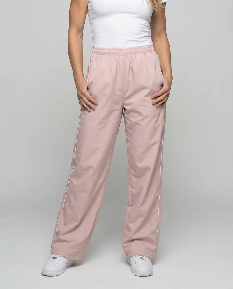 Damen Nylon-Trainingshose Verstellbare Saumkordeln