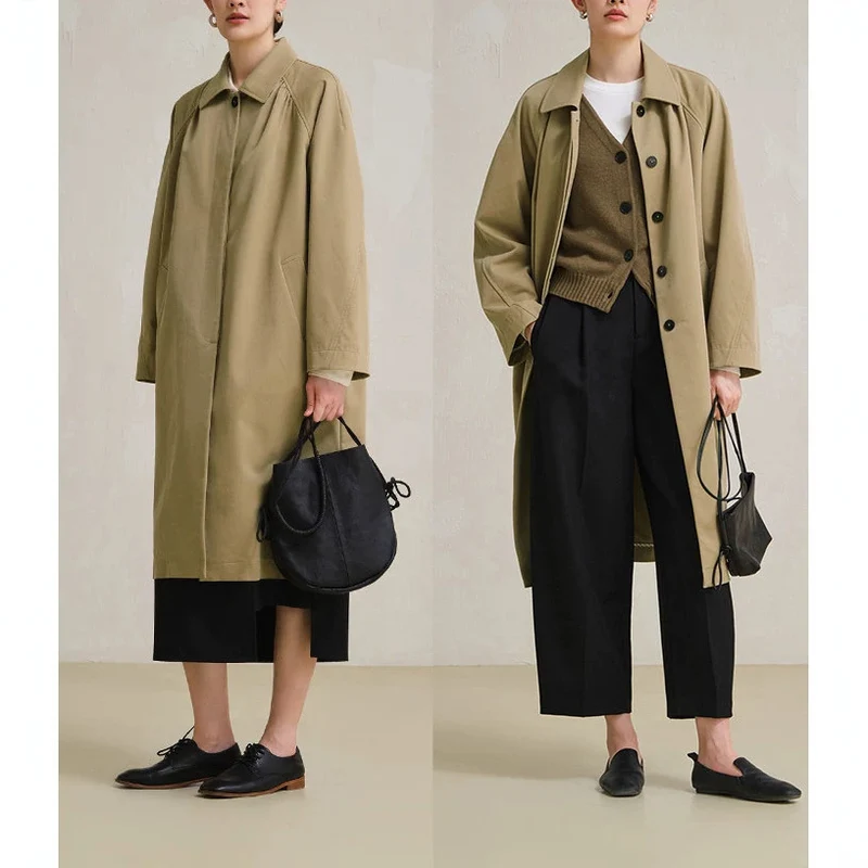 Damen Stilvolle Übergangsjacke Nord Taschen