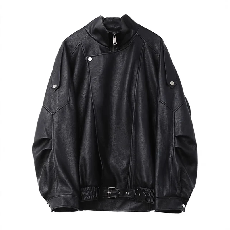 Damen Stilvolle Lederjacke Nord Taschen
