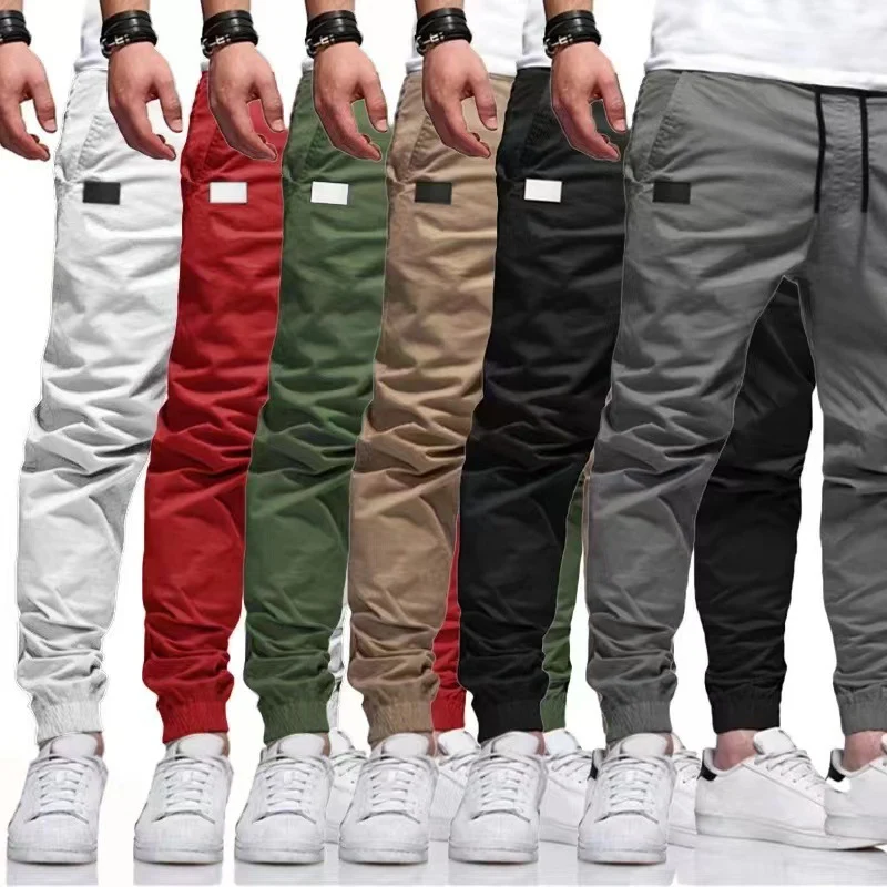 Herren Slim-Tapered Jogginghose mit Kordelzug, Eingrifftaschen und geripptem Knöchelabschluss Nord Taschen