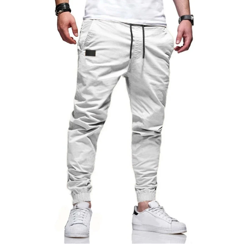 Herren Slim-Tapered Jogginghose mit Kordelzug, Eingrifftaschen und geripptem Knöchelabschluss Nord Taschen