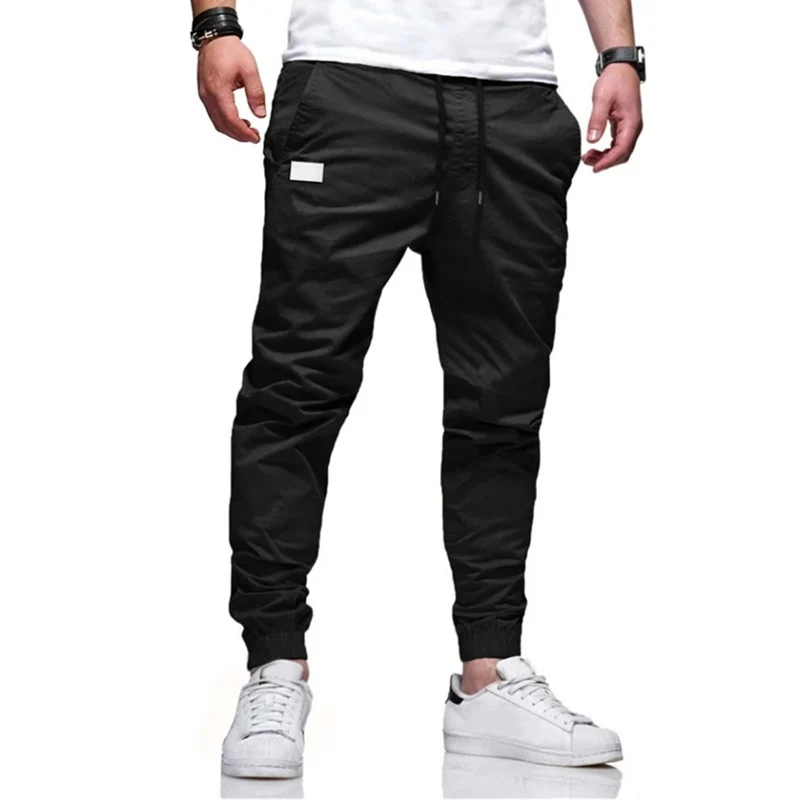 Herren Slim-Tapered Jogginghose mit Kordelzug, Eingrifftaschen und geripptem Knöchelabschluss Nord Taschen
