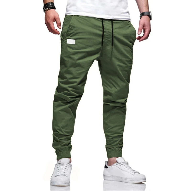 Herren Slim-Tapered Jogginghose mit Kordelzug, Eingrifftaschen und geripptem Knöchelabschluss Nord Taschen