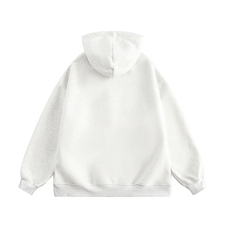 Unisex Oversize-Kapuzenjacke mit durchgehendem Reißverschluss und weichem Fleece-Innenfutter Nord Taschen