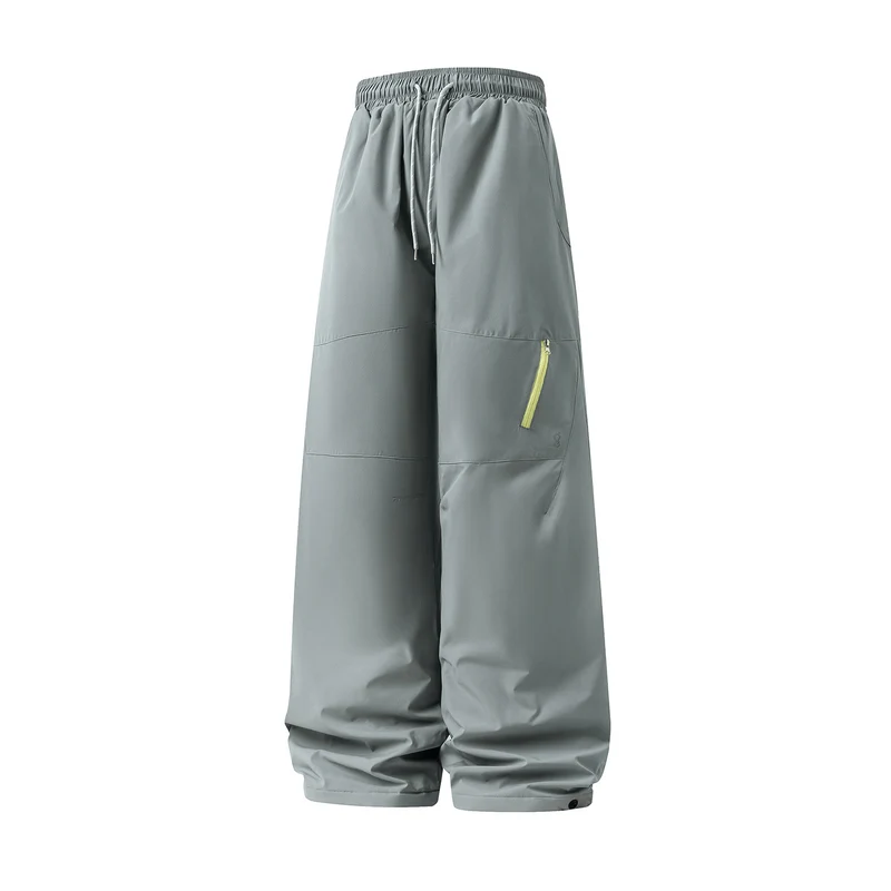 Unisex Weite wasserabweisende Outdoor-Hose mit hohem Bund und Reißverschlusstasche Nord Taschen