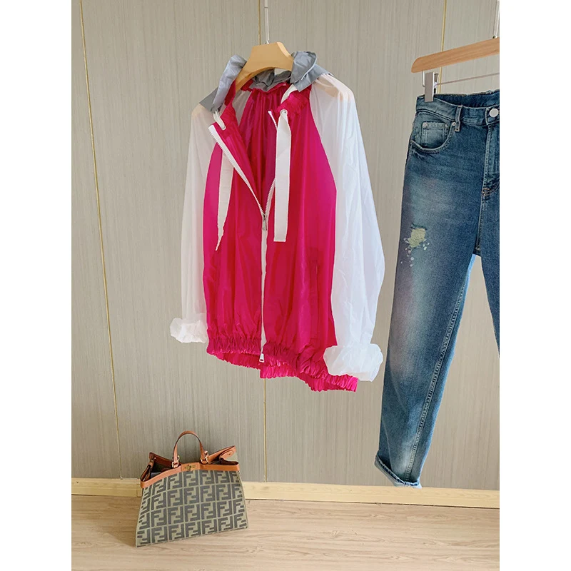 Damen Sportliche Übergangsjacke mit Kapuze Nord Taschen