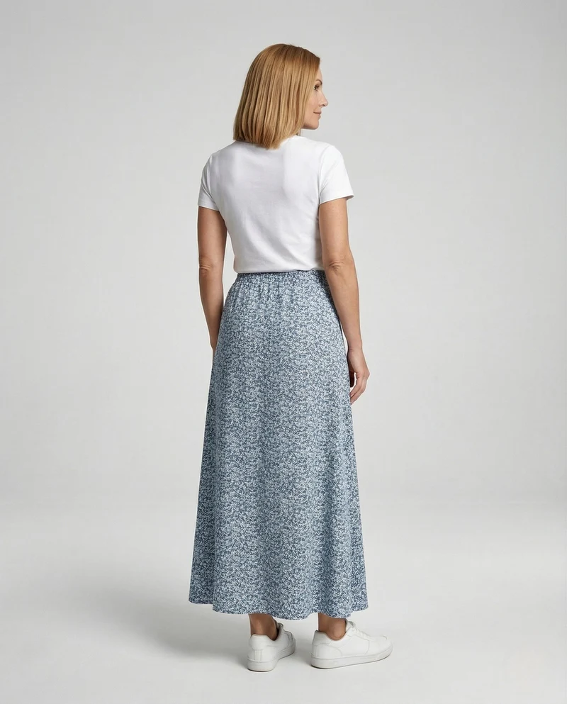 Maxirock Damen Floral