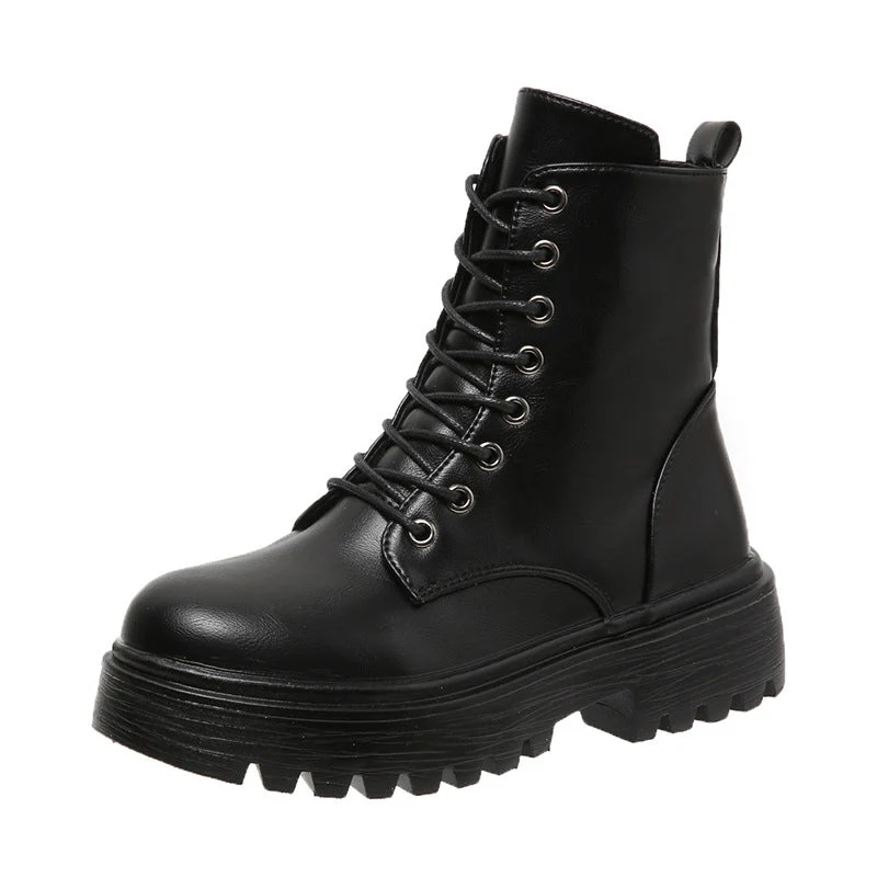 Damen Schnürstiefel mit robustem Profil und modischer Schnürung - Vittorelli