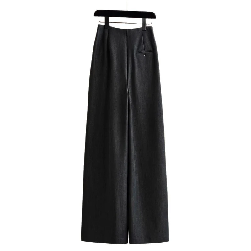 Damen Weit geschnittene Hochbundjeans Nord Taschen