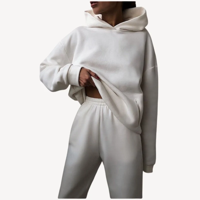 Damen Hoodie und Jogginghose Set