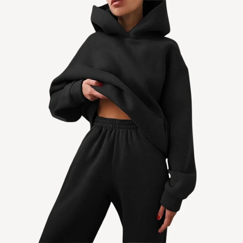 Damen Hoodie und Jogginghose Set