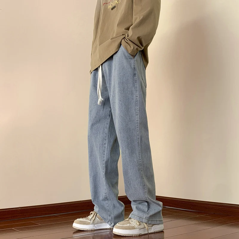 Herren Bequeme Denim-Hose mit elastischem Bund Nord Taschen