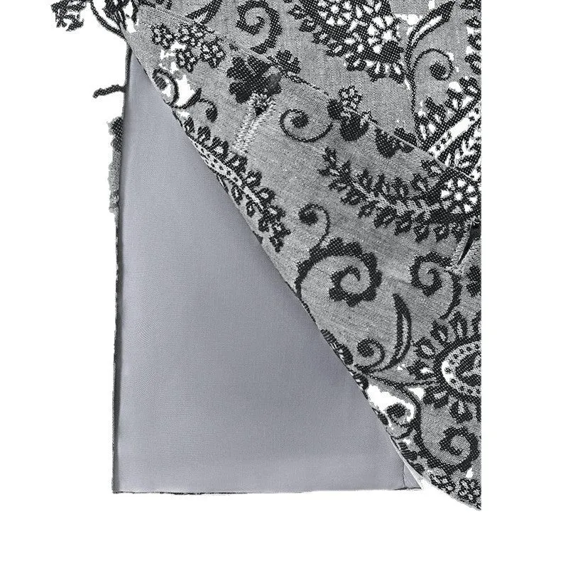 Herren Taillierte Anzugweste mit Paisley‑Jacquard und V‑Ausschnitt Nord Taschen