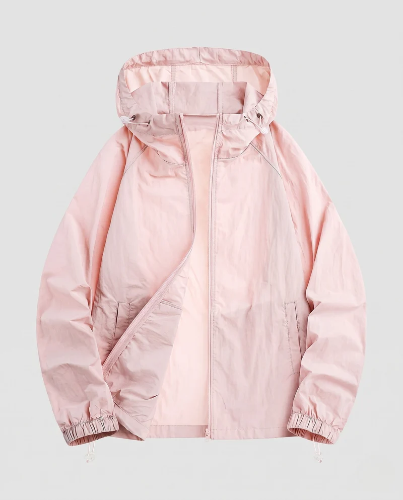 Damen leichte Outdoor-Jacke mit praktischen Seitentaschen Nord Taschen