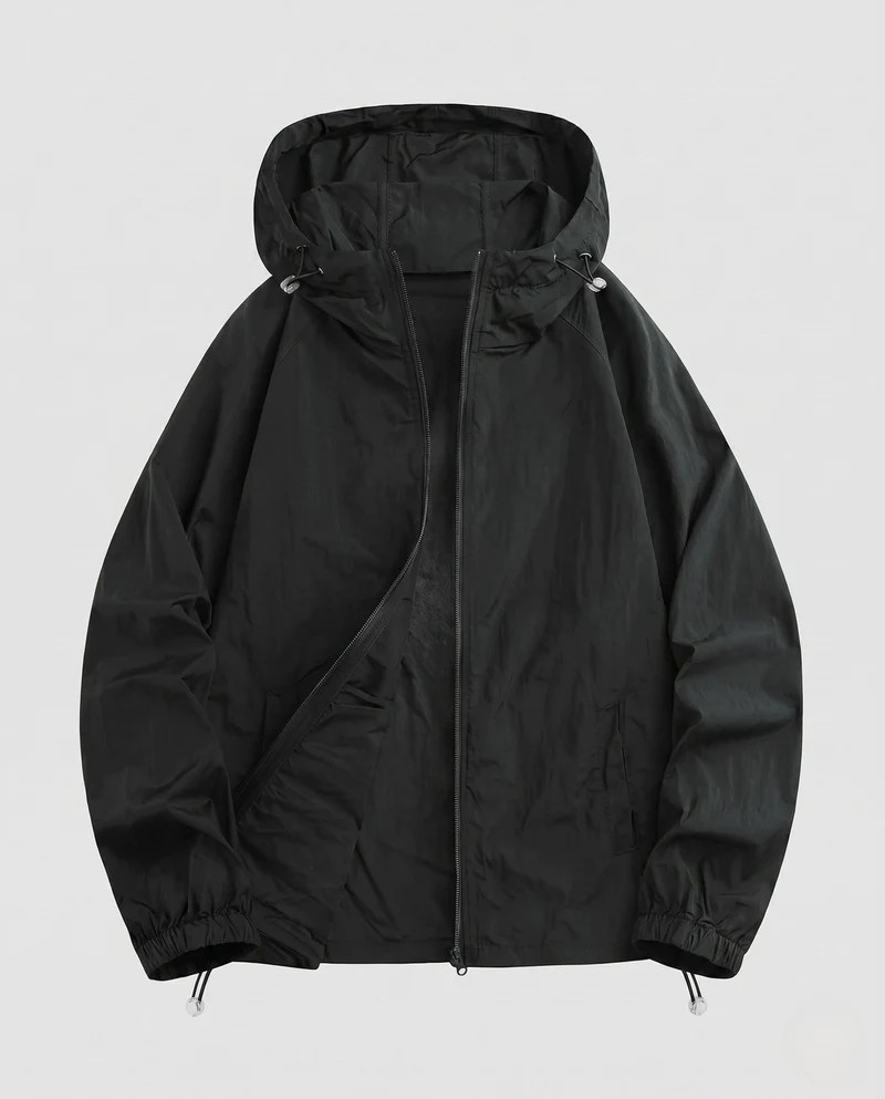 Damen leichte Outdoor-Jacke mit praktischen Seitentaschen Nord Taschen