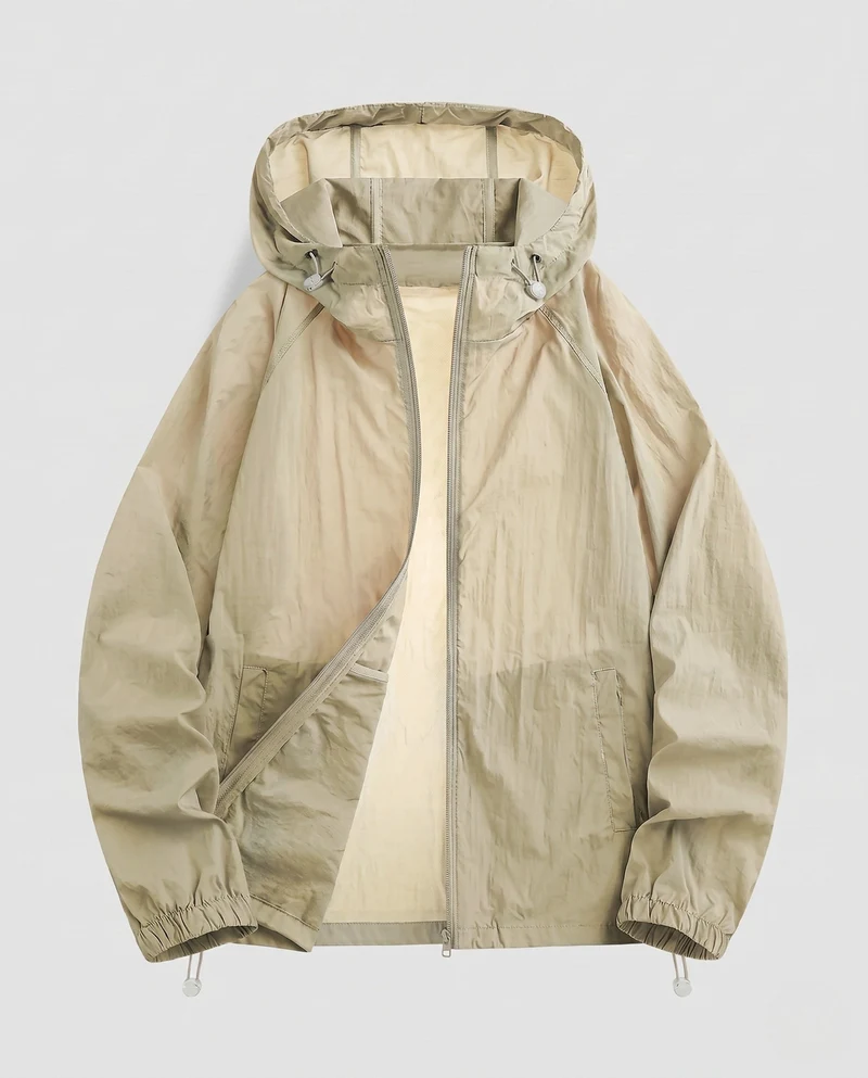Damen leichte Outdoor-Jacke mit praktischen Seitentaschen Nord Taschen