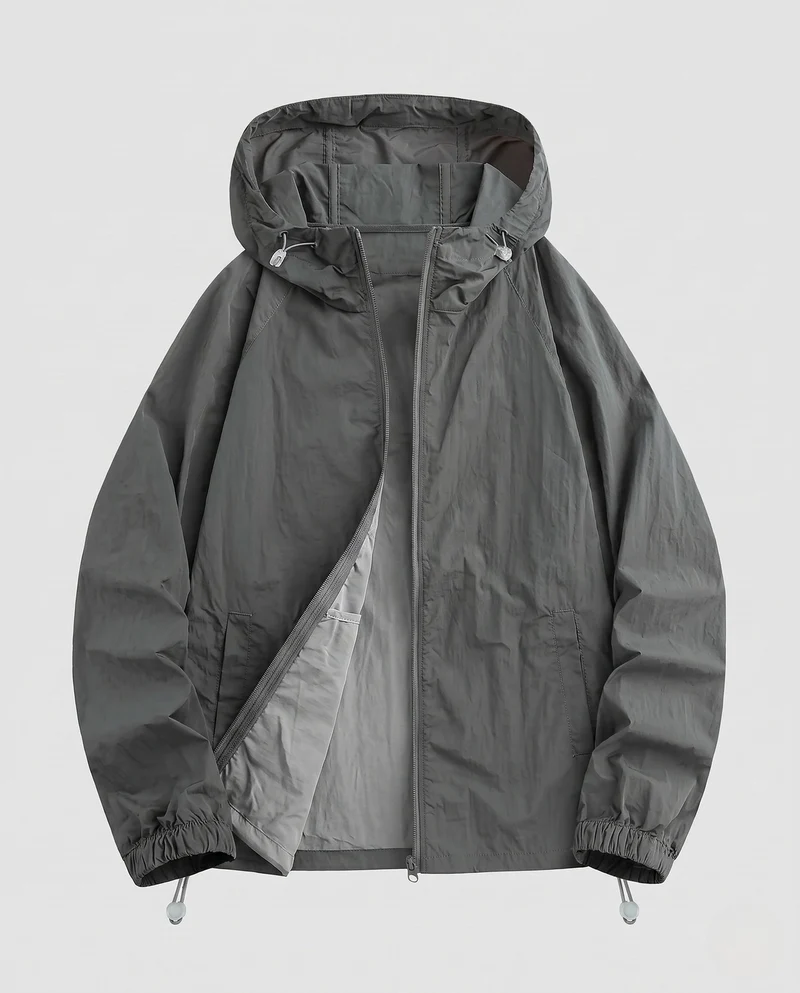 Damen leichte Outdoor-Jacke mit praktischen Seitentaschen Nord Taschen