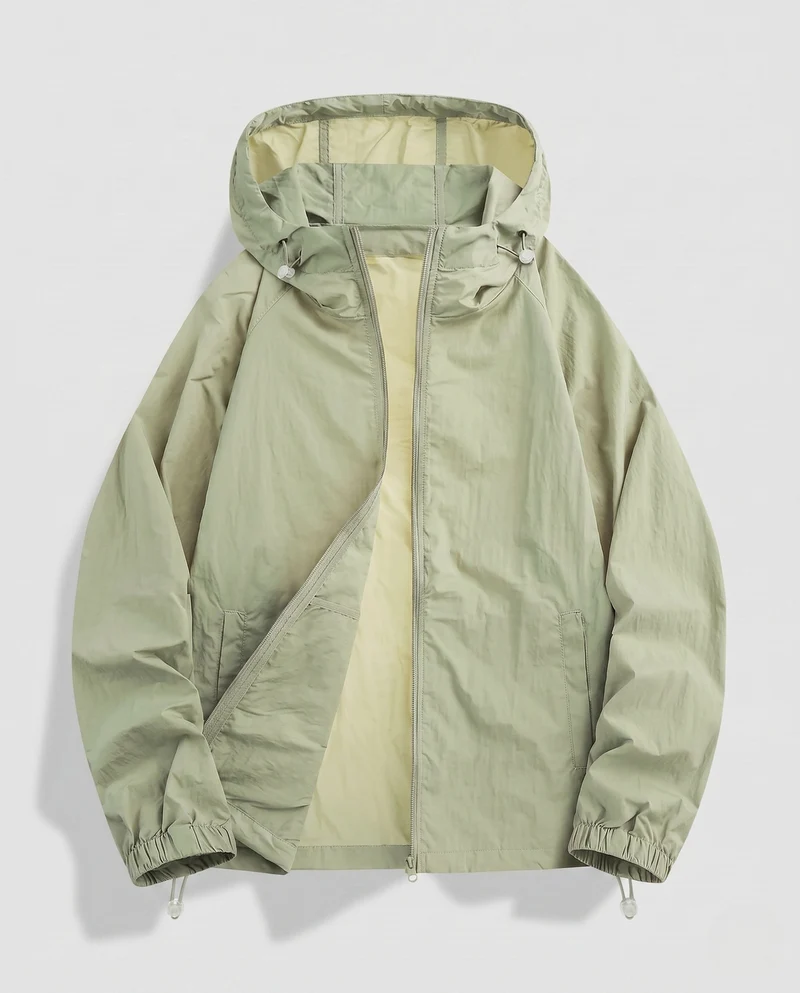 Damen leichte Outdoor-Jacke mit praktischen Seitentaschen Nord Taschen