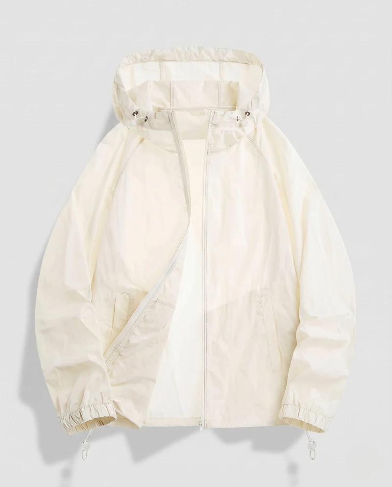 Damen leichte Outdoor-Jacke mit praktischen Seitentaschen Nord Taschen