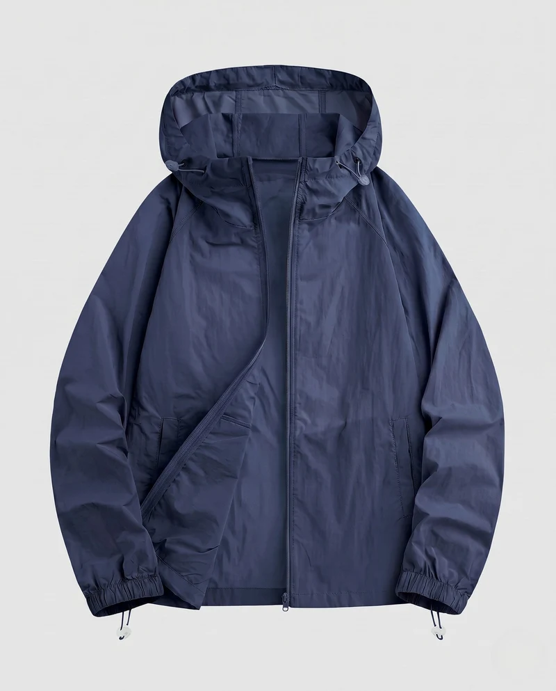 Damen leichte Outdoor-Jacke mit praktischen Seitentaschen Nord Taschen