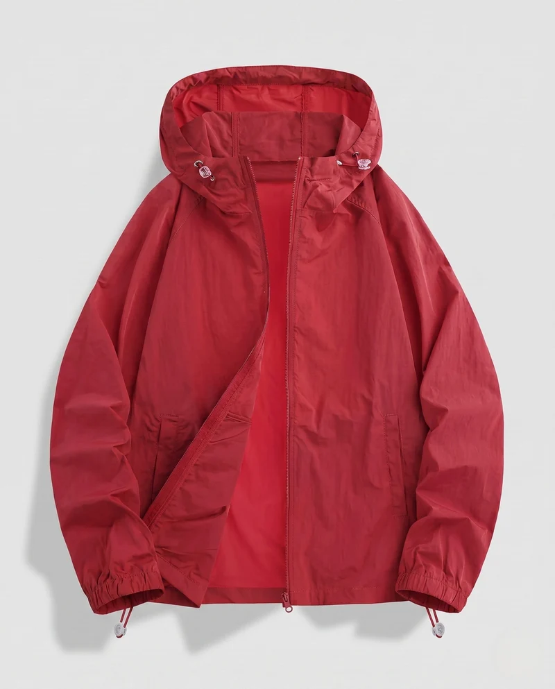 Damen leichte Outdoor-Jacke mit praktischen Seitentaschen Nord Taschen