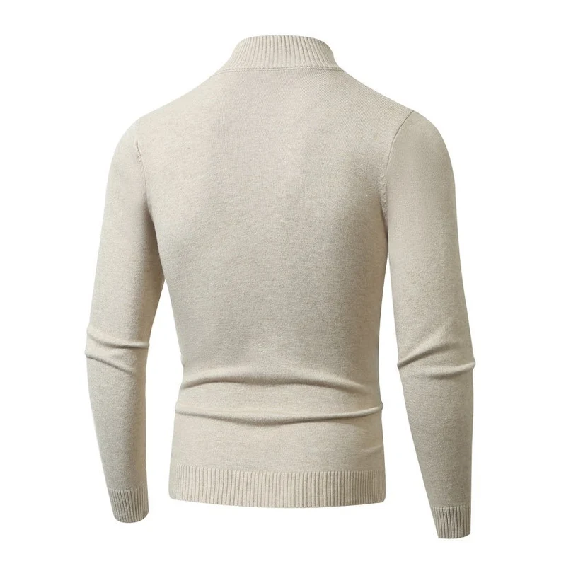 Herren Schmal geschnittener Feinstrick‑V‑Neck-Pullover mit Rippbund und atmungsaktiver Baumwollmischung Nord Taschen