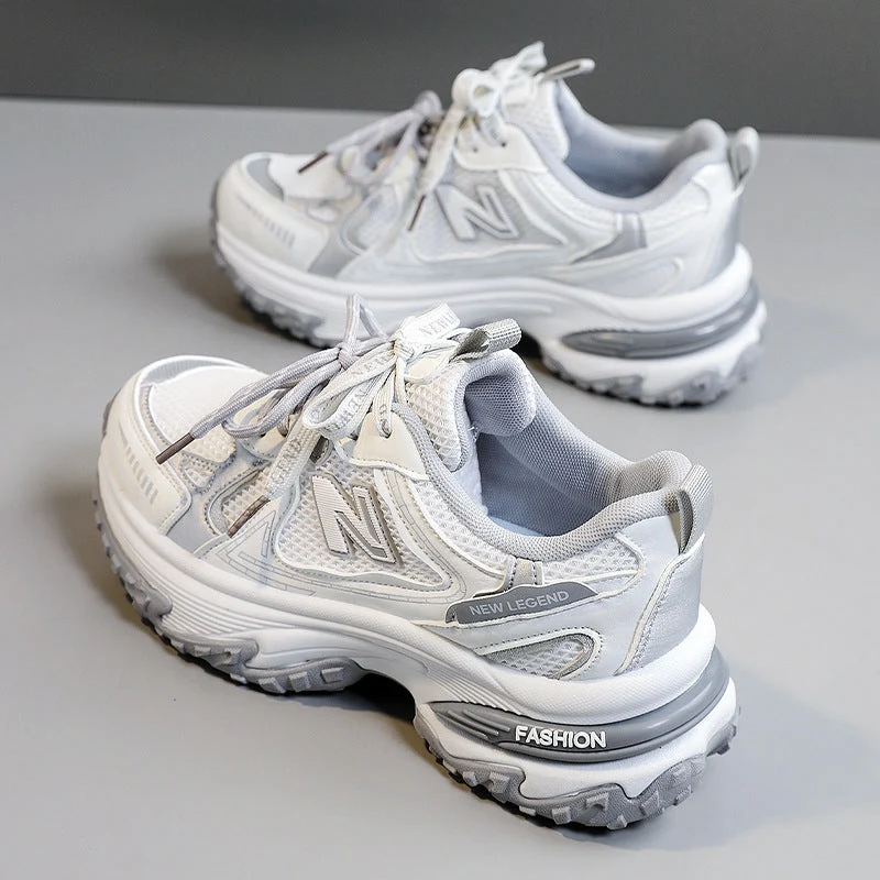 Damen bequeme und atmungsaktive Trail Sneakers Nord Taschen