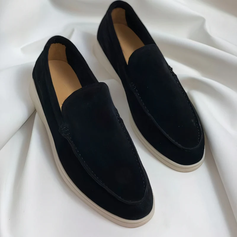 Vintage Leder Loafer für Herren Vittorelli