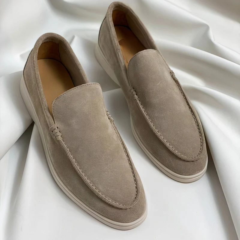 Vintage Leder Loafer für Herren Vittorelli