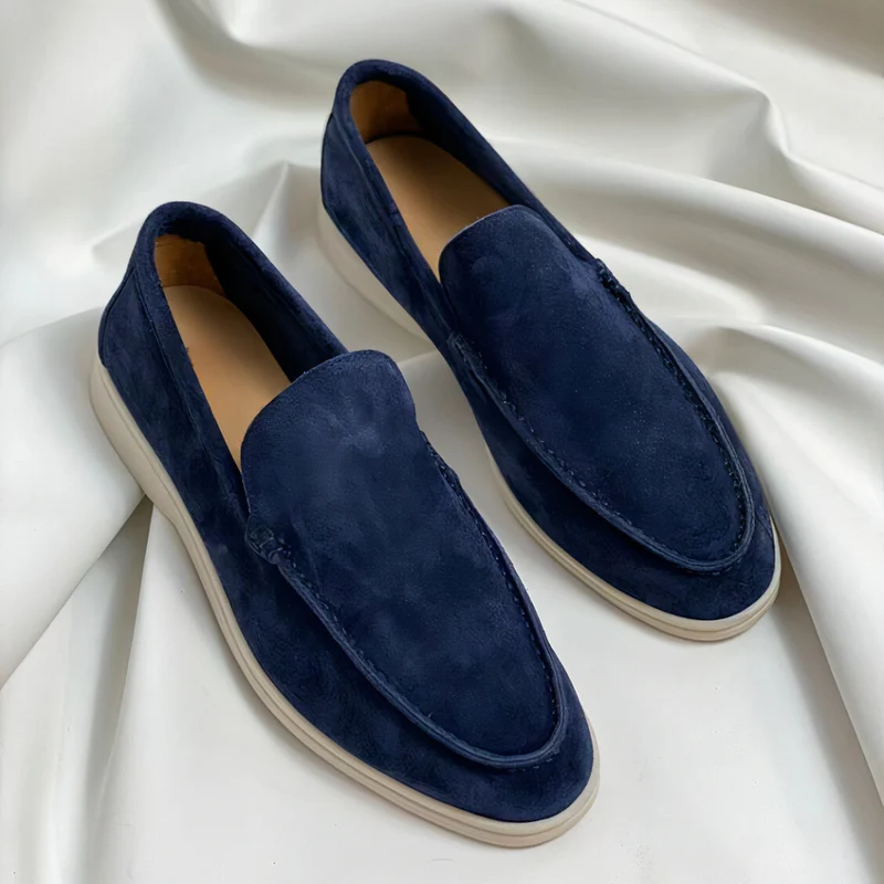 Vintage Leder Loafer für Herren Vittorelli