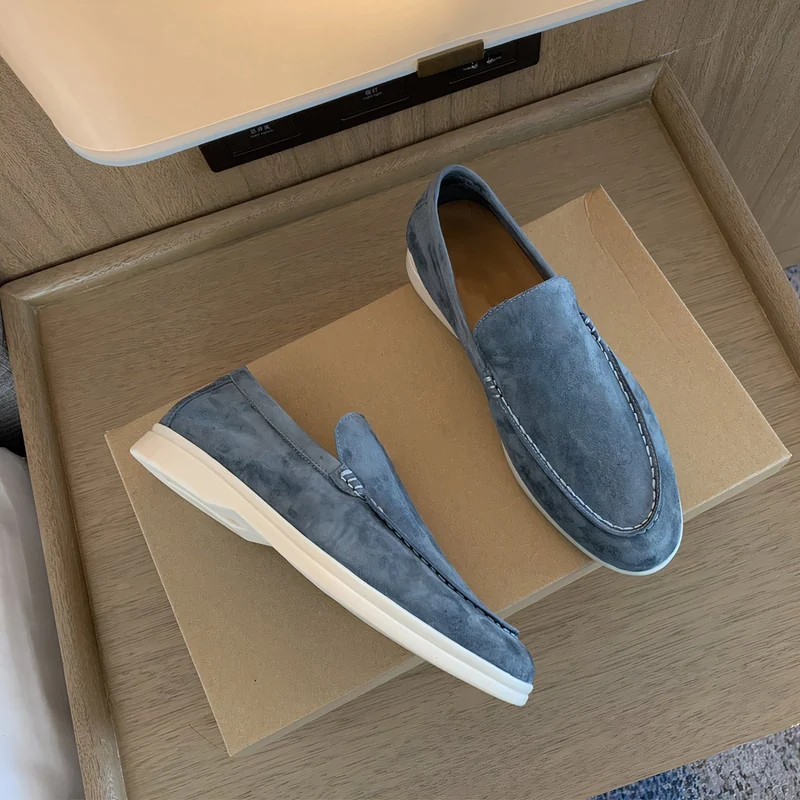 Vintage Leder Loafer für Herren Vittorelli