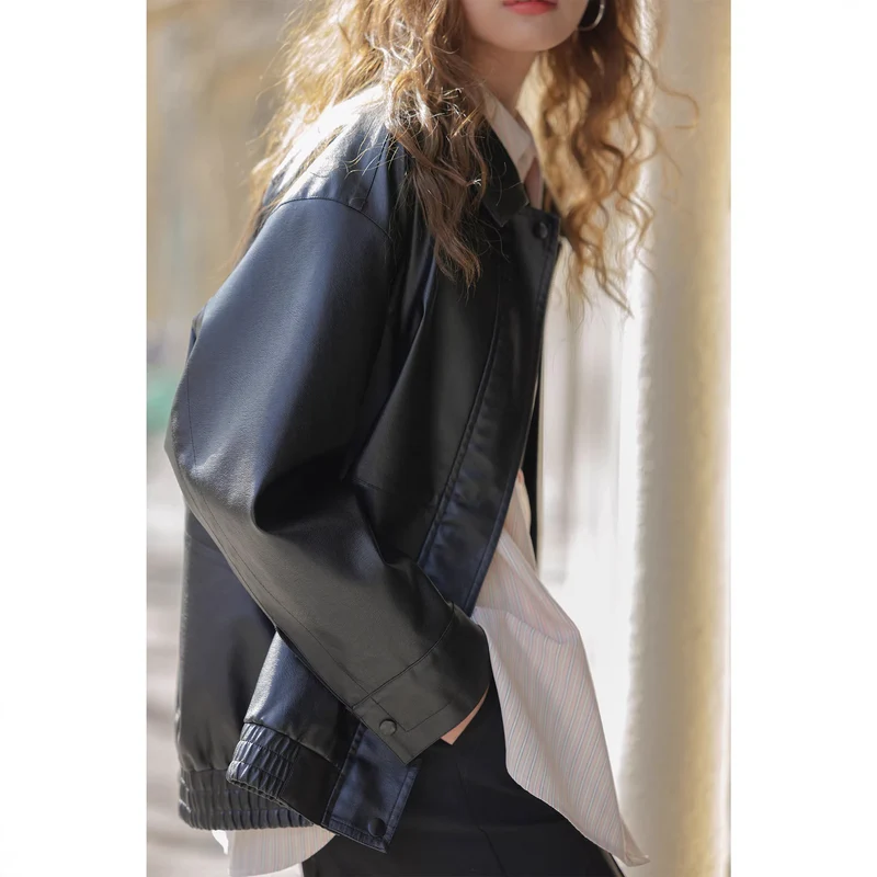 Damen Modische Übergangsjacke mit lockerer Passform Nord Taschen